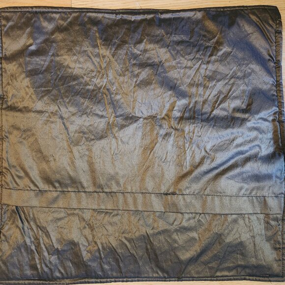 Boho Meditation Pillow Case Satin Silk Back Felt Goddess With Beads - Picture 14 of 15